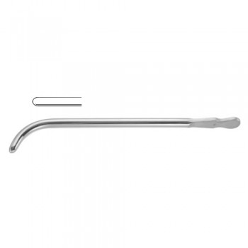 Van Buren Urethral Sound / Dilating Bougie 10 Char. Brass - Chrome Plated, 27 cm - 10 3/4" 